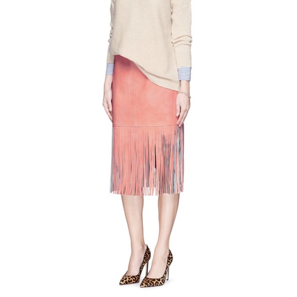 J. Crew Collection Fringe skirt - Picture 1 of 8